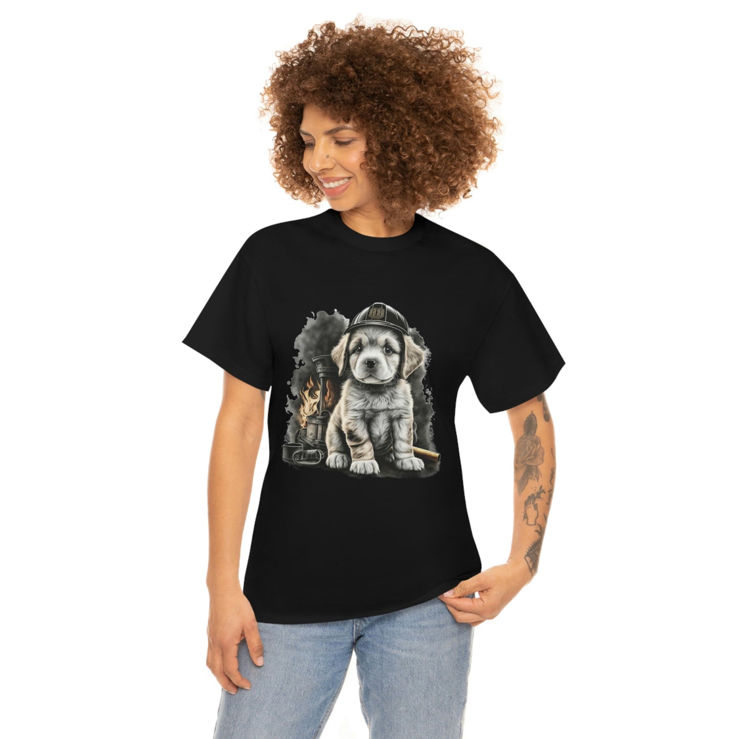 Firefighter Pup & Flames