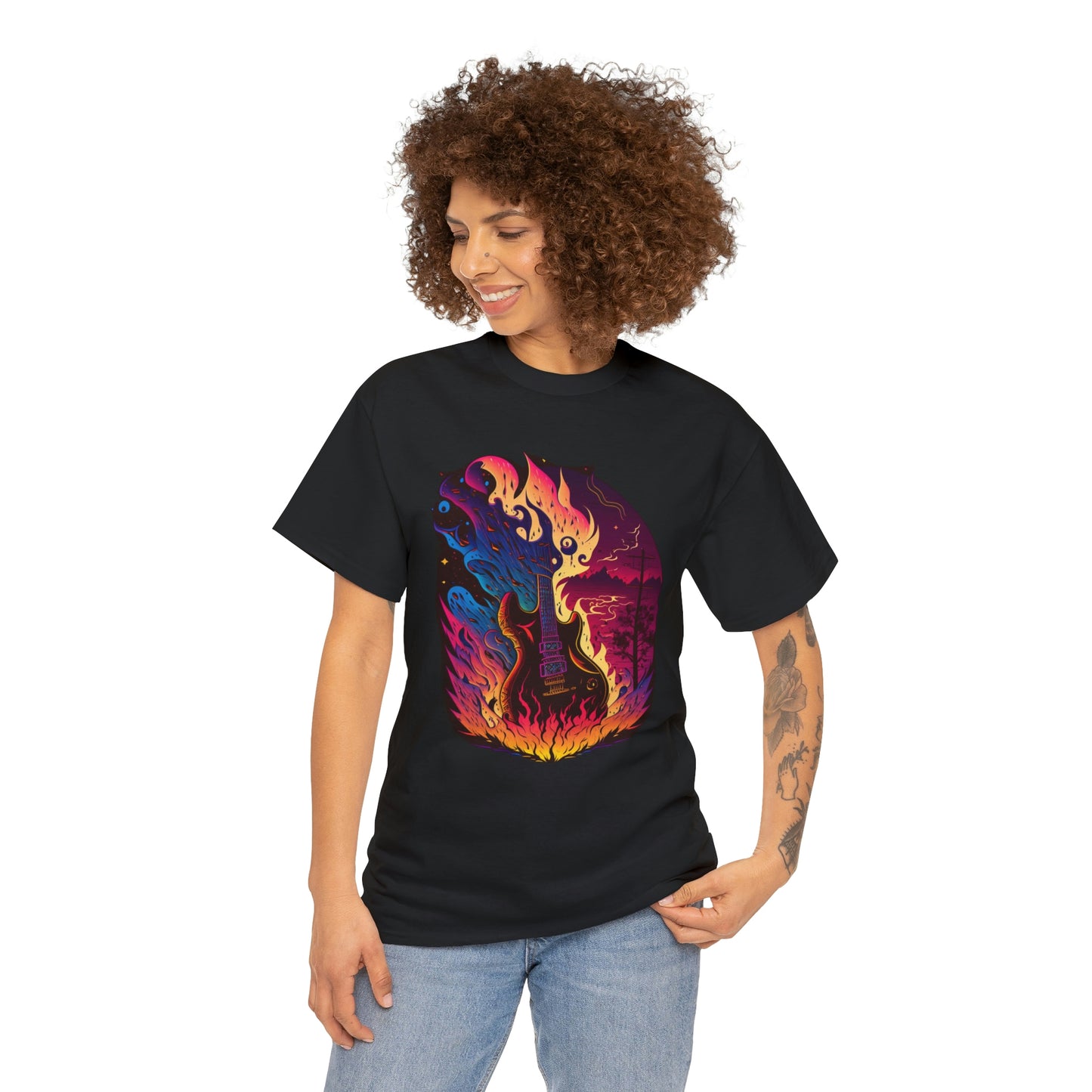 Flame Guitar