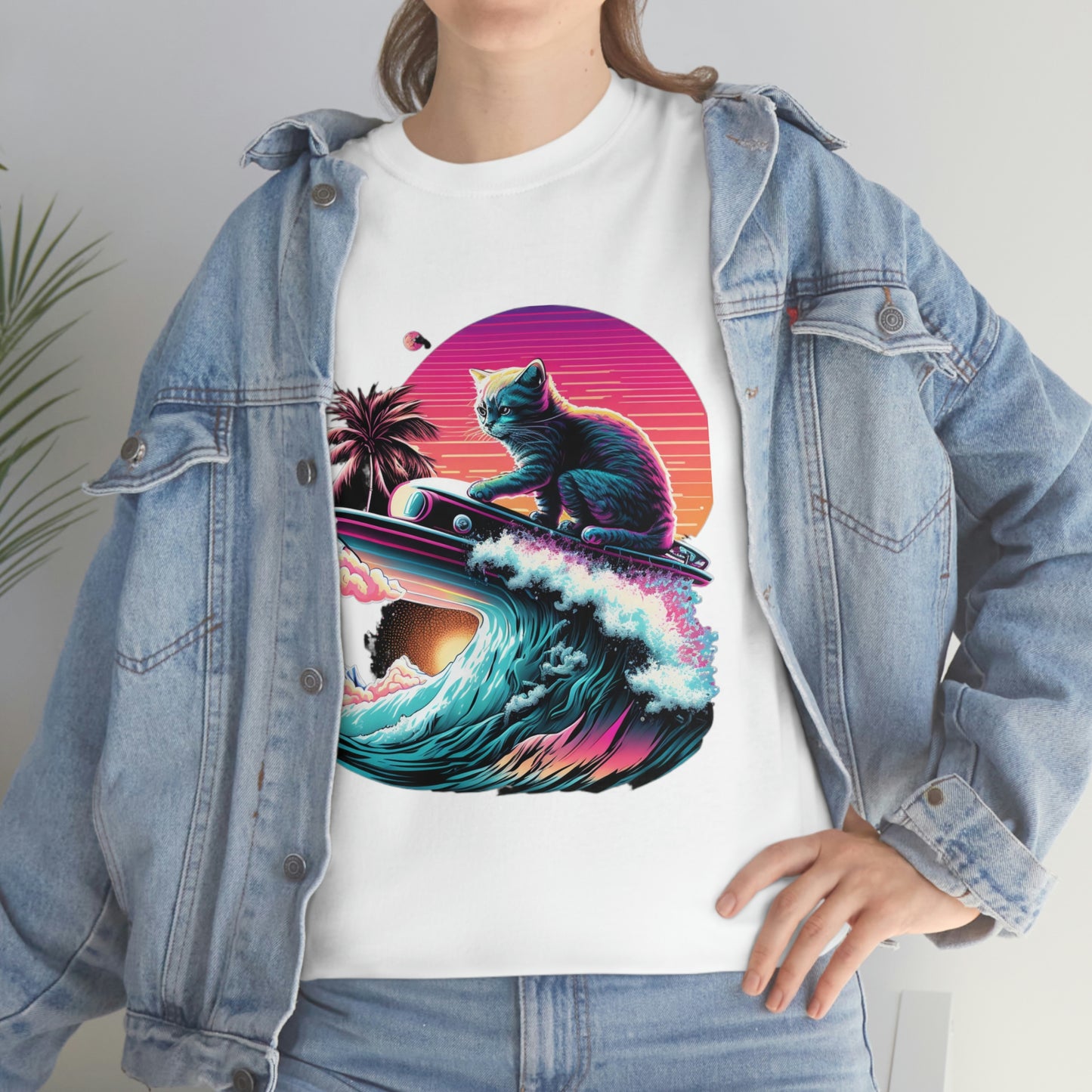 Kitten Riding a Boat