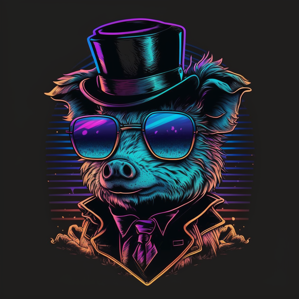 Top Hat Pig