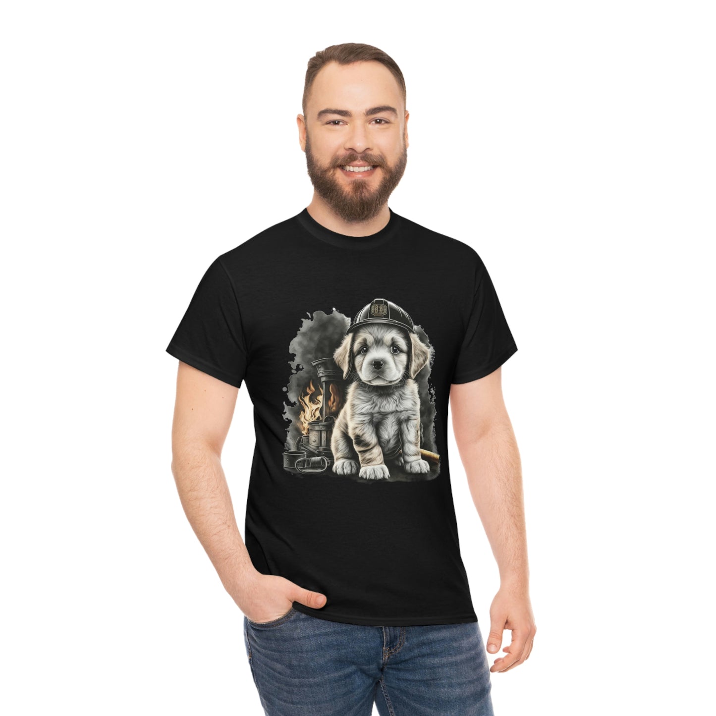 Firefighter Pup & Flames