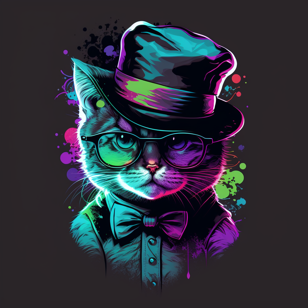 Top hat Kitty