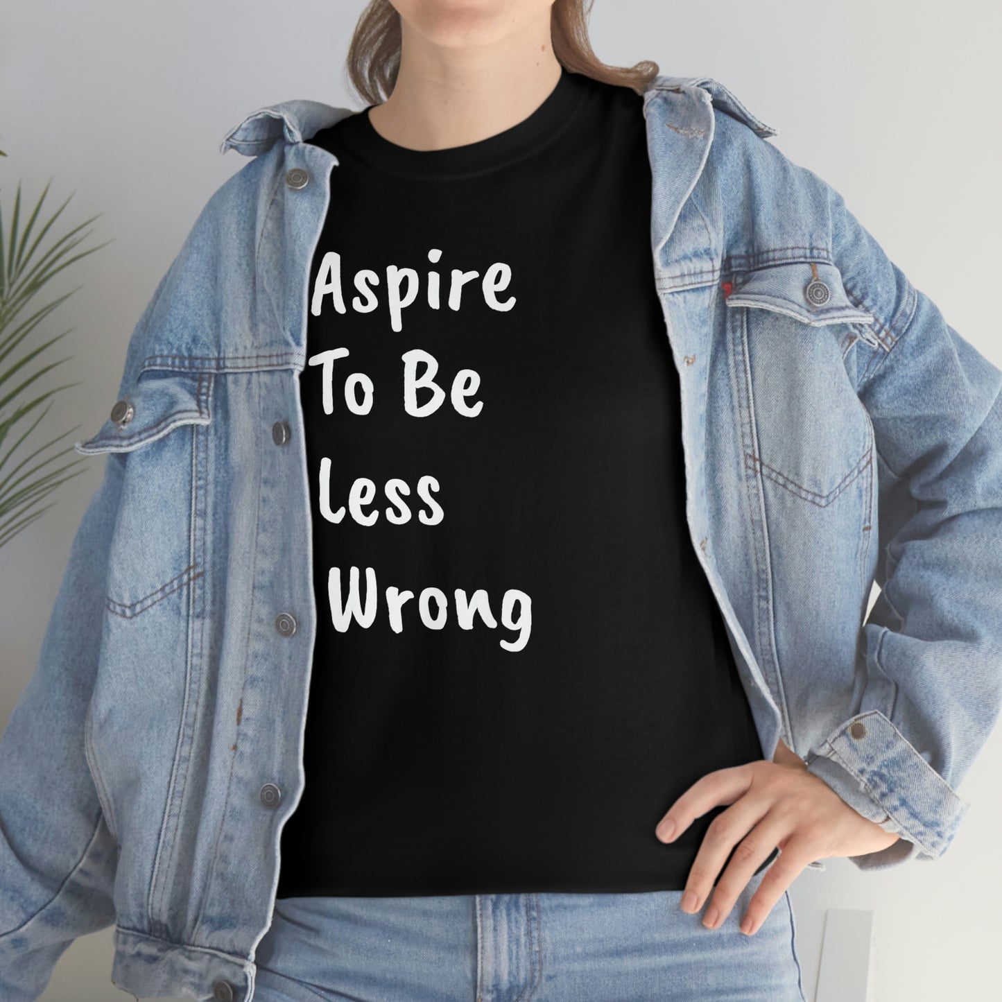 Aspire To Be Less Wrong